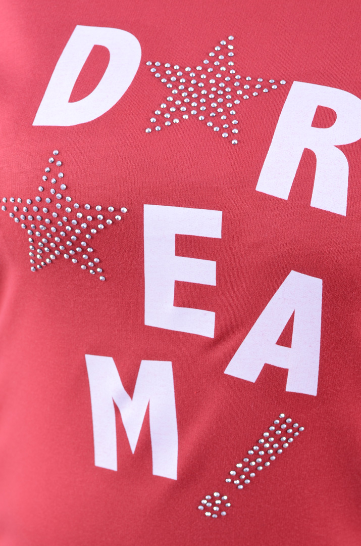 Сукня міді з кишенями та яскравим малюнком батал