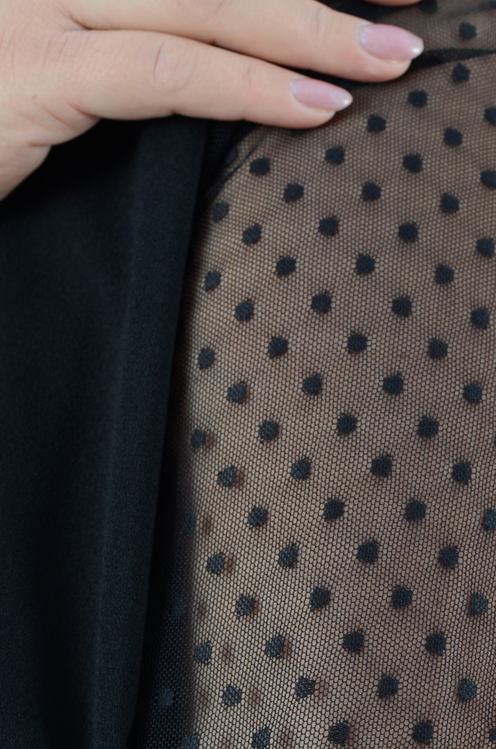 Сукня міді зі стильними рукавами супер батал