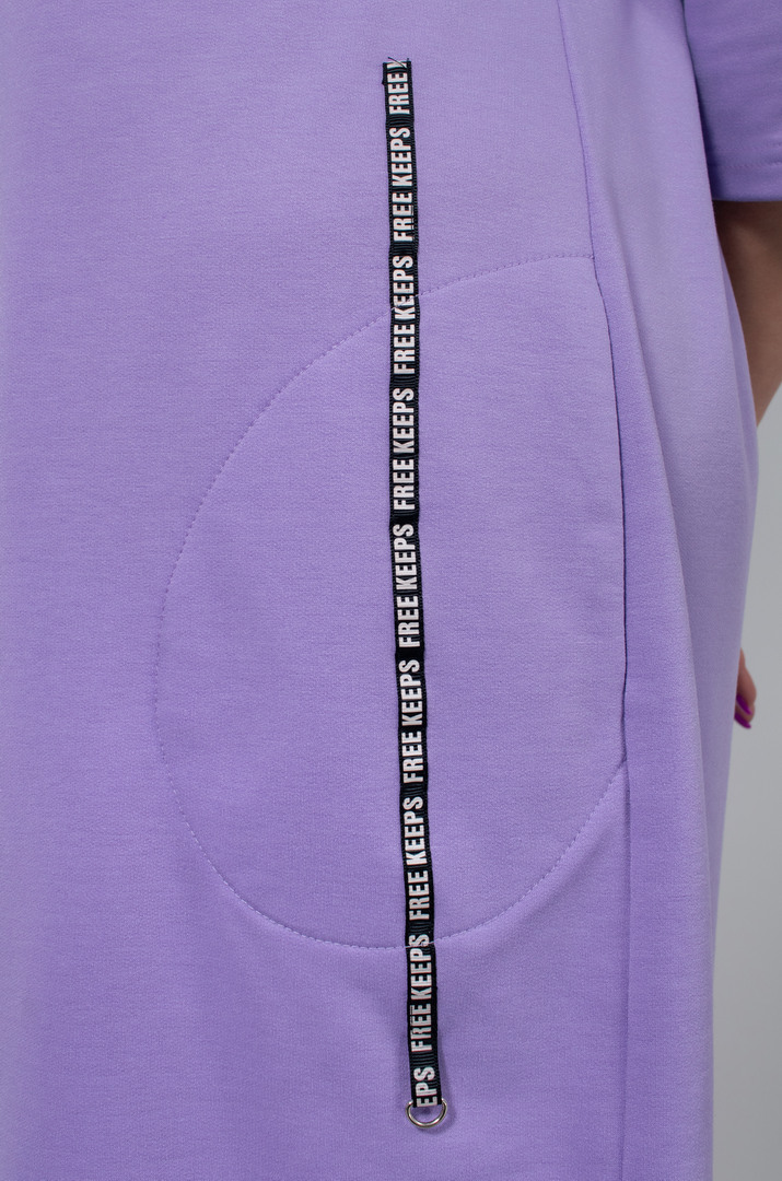 Платье миди в нежных цветах супер батал