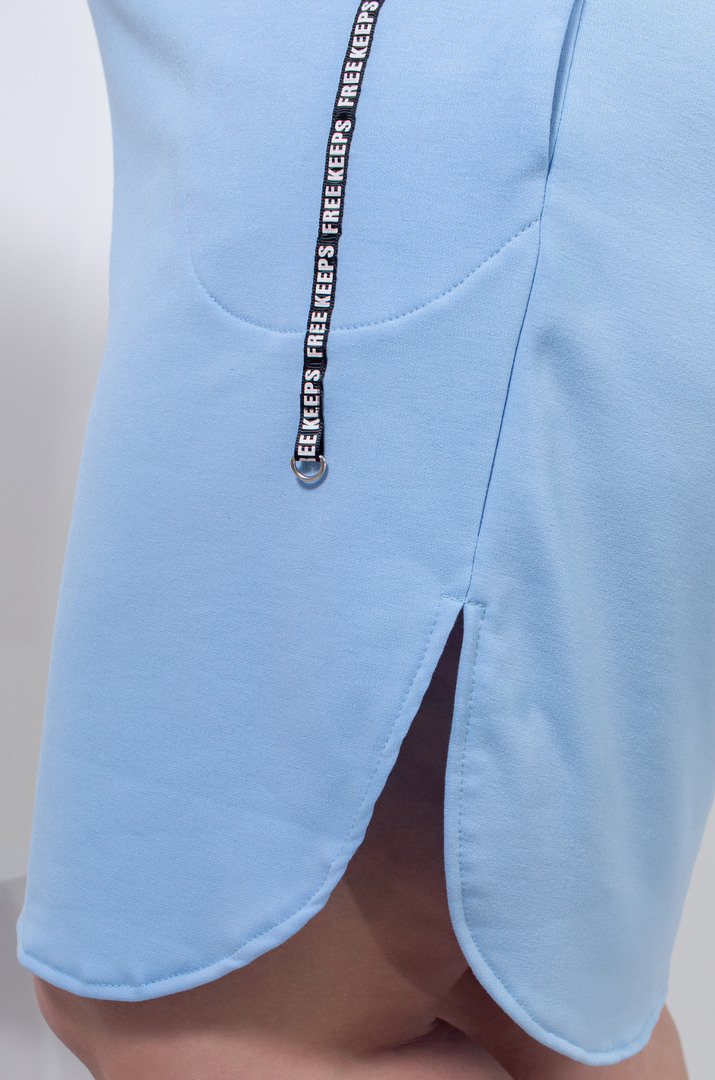 Платье миди в нежных цветах супер батал