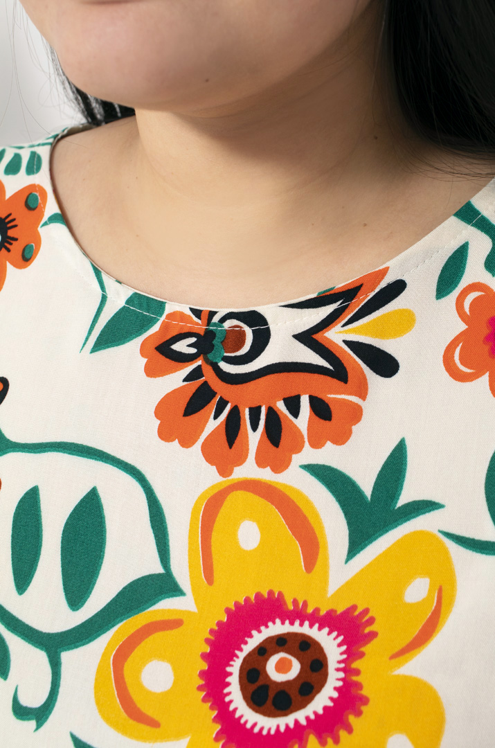 Сукня міні з рукавами на зав'язках супер батал