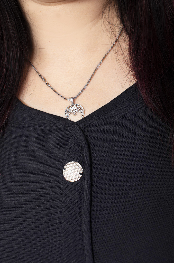 Сукня із легкої жатки на ґудзиках супер батал