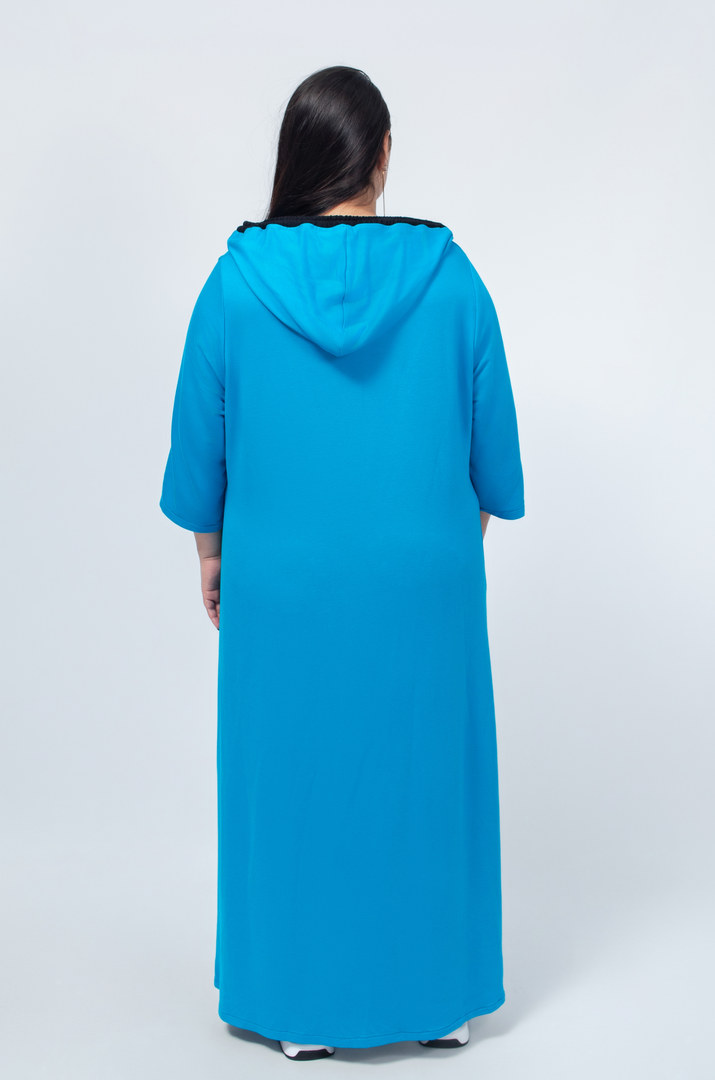 Сукня максі на блискавці з прикрасою батал