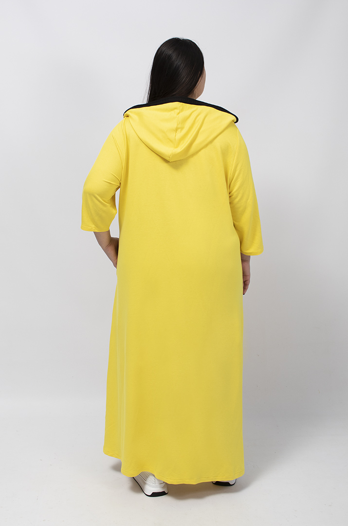 Сукня максі на блискавці з прикрасою батал