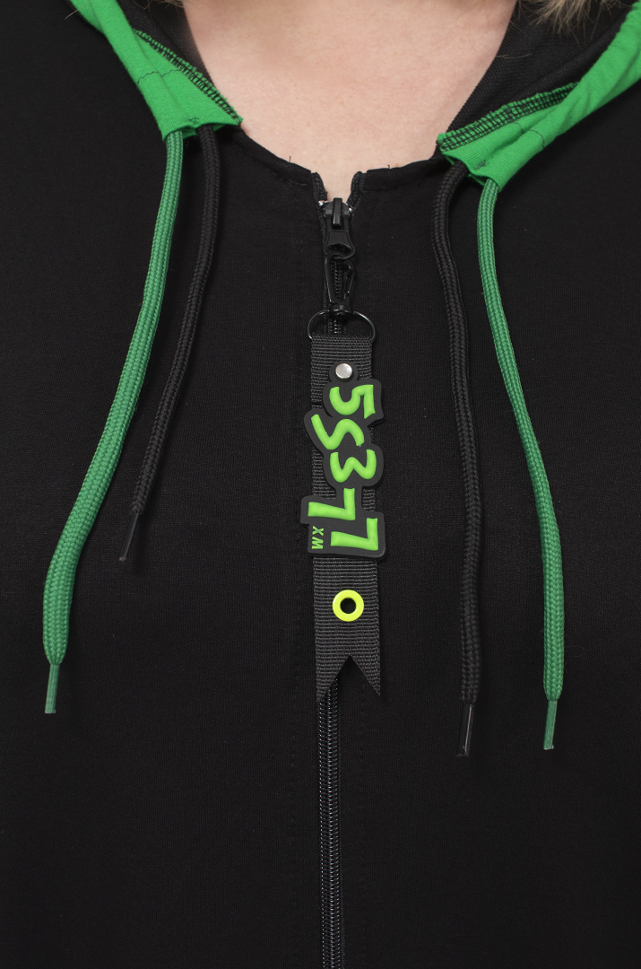 Сукня максі на блискавці з прикрасою батал