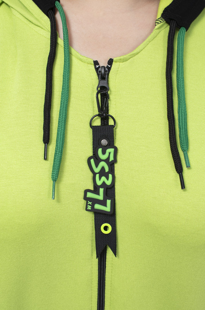 Сукня максі на блискавці з прикрасою батал