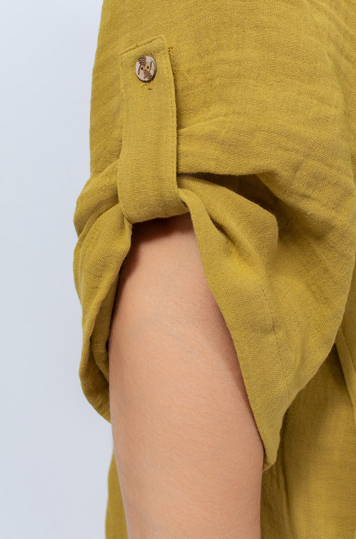 Платье рубашка макси лен со шнуровкой на спине в разных цветах батал