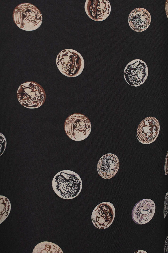 Легка шифонова сукня в принт супер батал