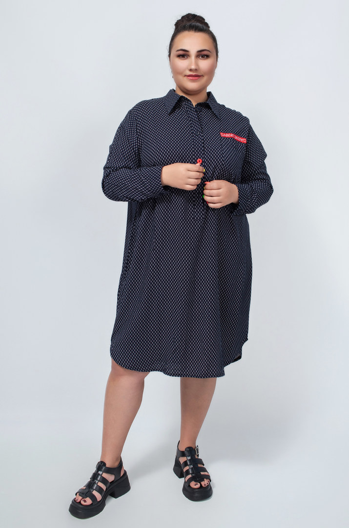 Сукня міні штапель в різних принтах супер батал