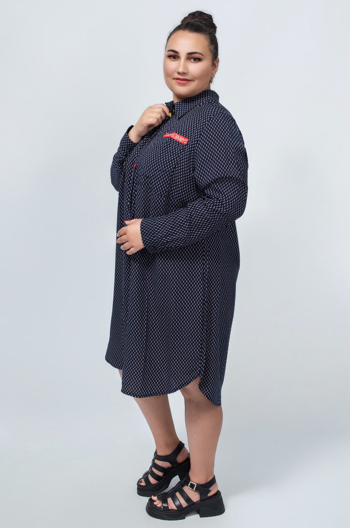 Сукня міні штапель в різних принтах супер батал