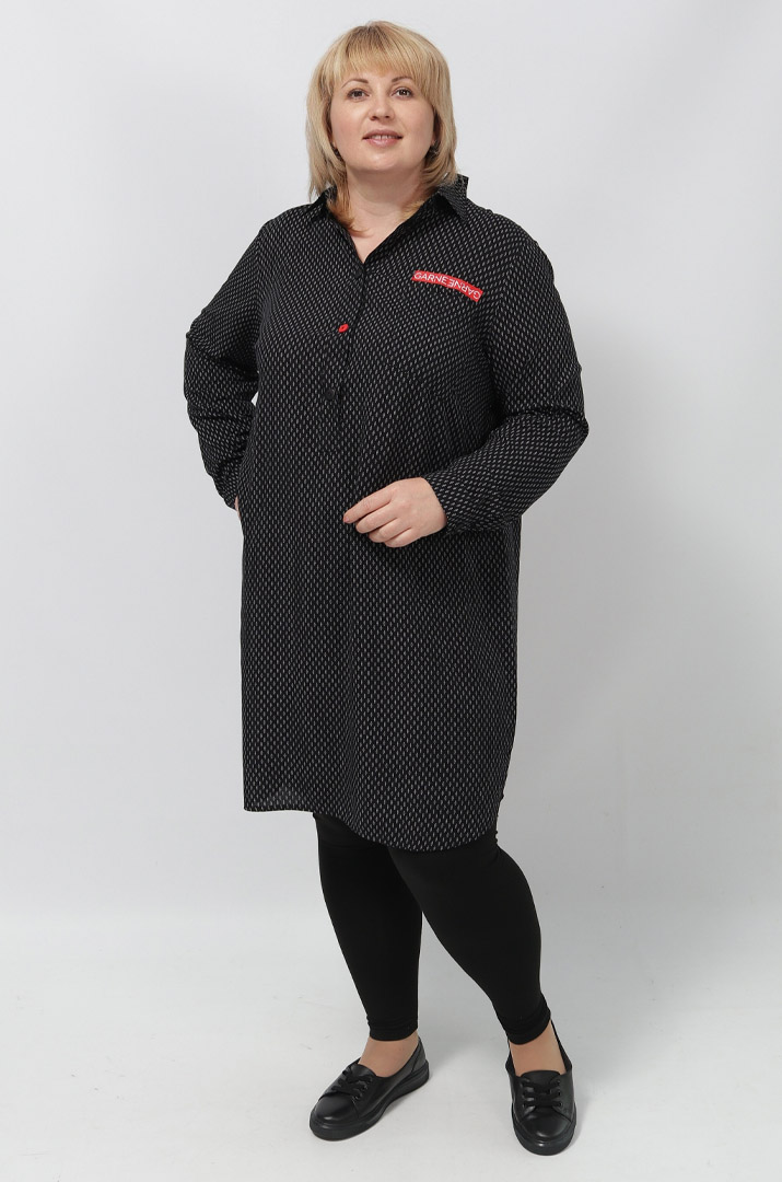 Сукня міні штапель в різних принтах супер батал