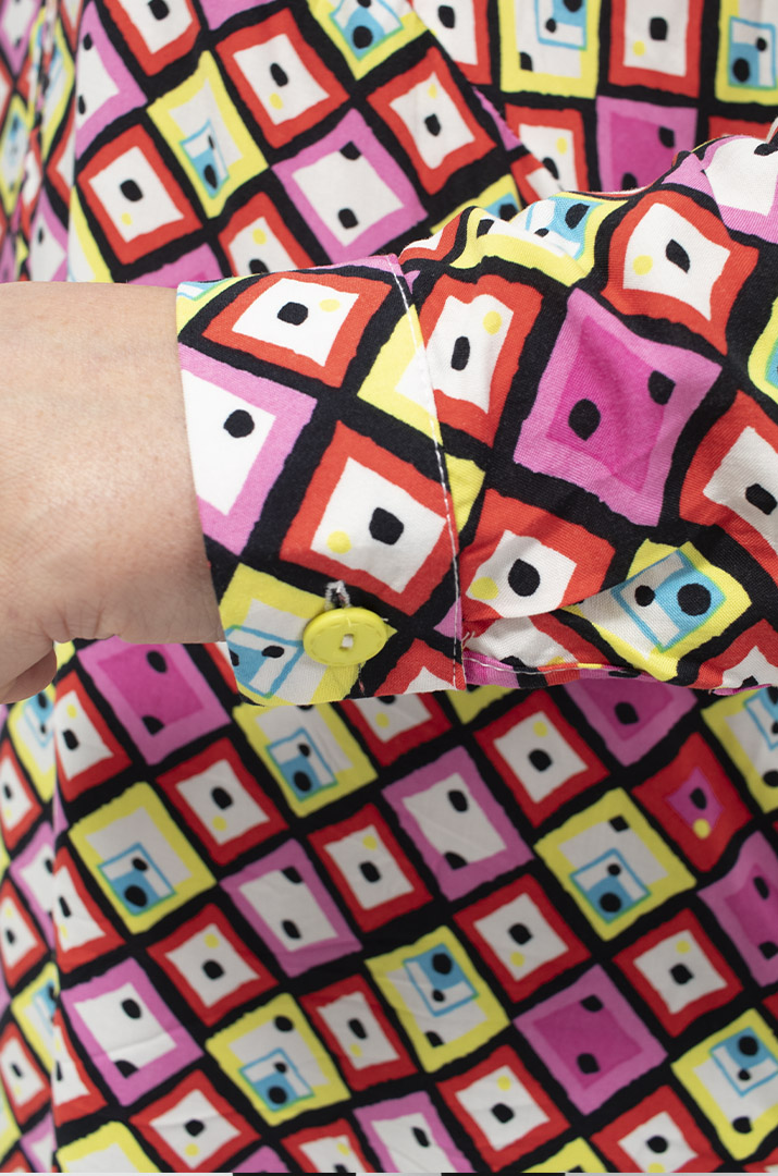 Сукня міні штапель в різних принтах супер батал