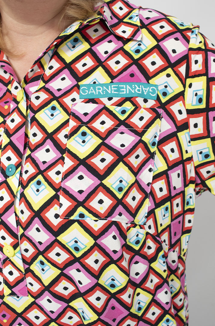 Сукня міні штапель в різних принтах супер батал