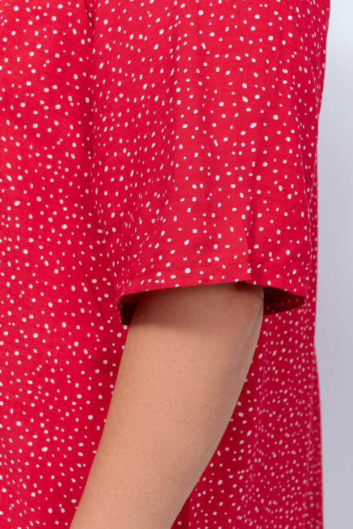 Яскрава сукня міні зі штапелю в різних кольорах супер батал