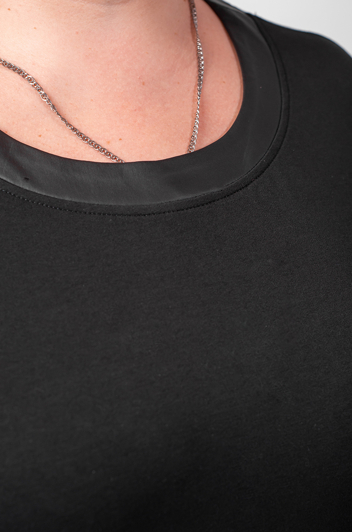 Сукня міні двунитка/плащівка великих розмірів