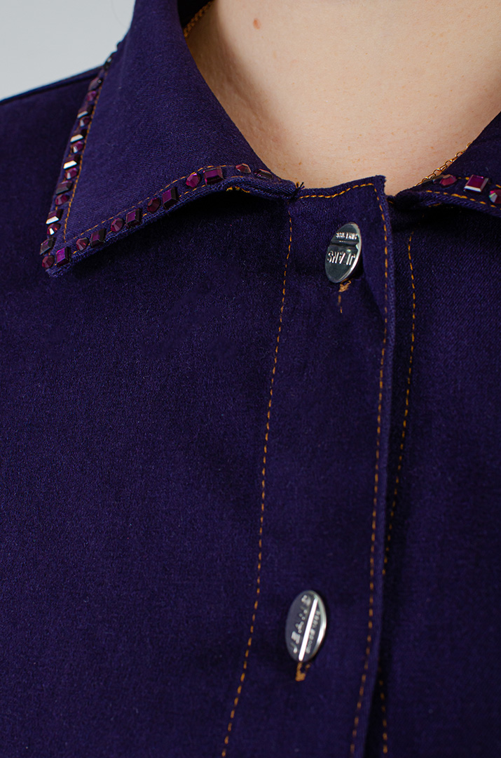 Сукня міні з декором із бісеру великих розмірів