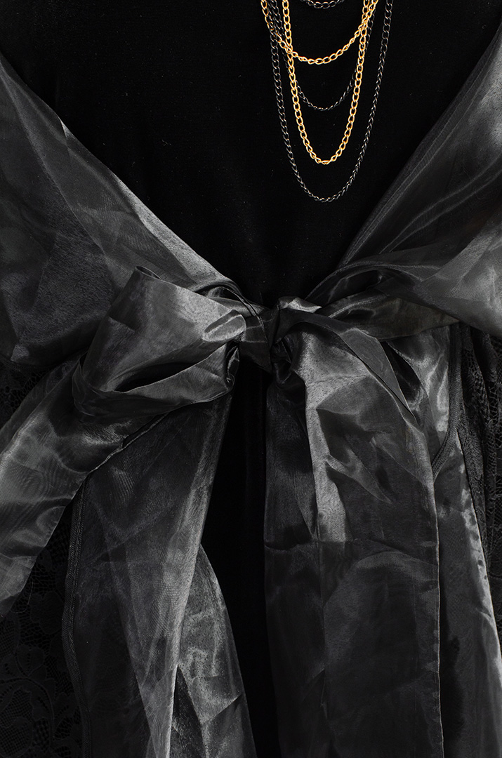 Платье-двойка миди больших размеров