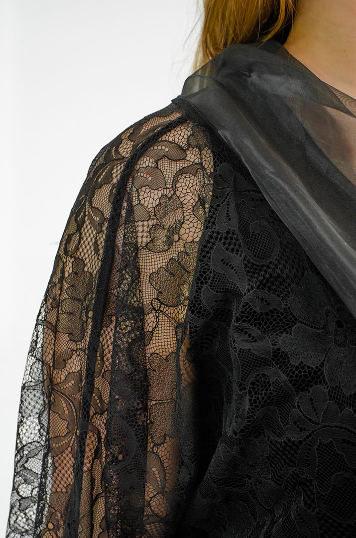 Платье-двойка миди больших размеров