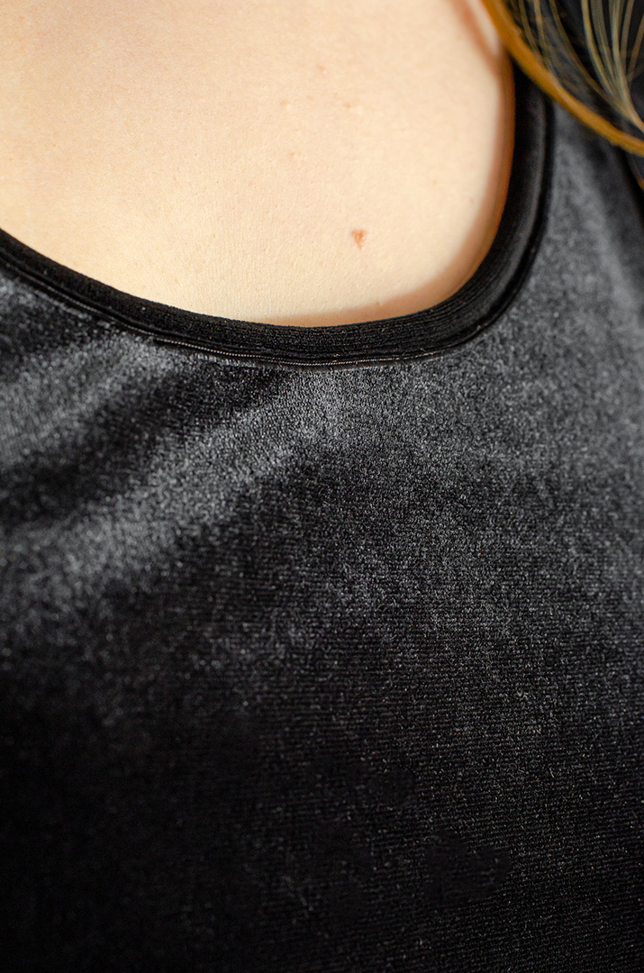 Платье-двойка миди больших размеров