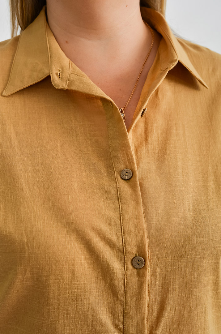 Сукня максі на ґудзиках великих розмірів