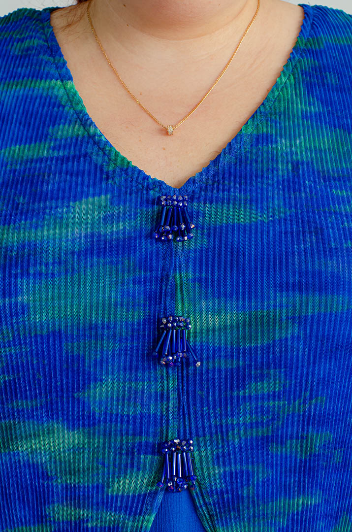 Платье макси жатка с украшениями больших размеров