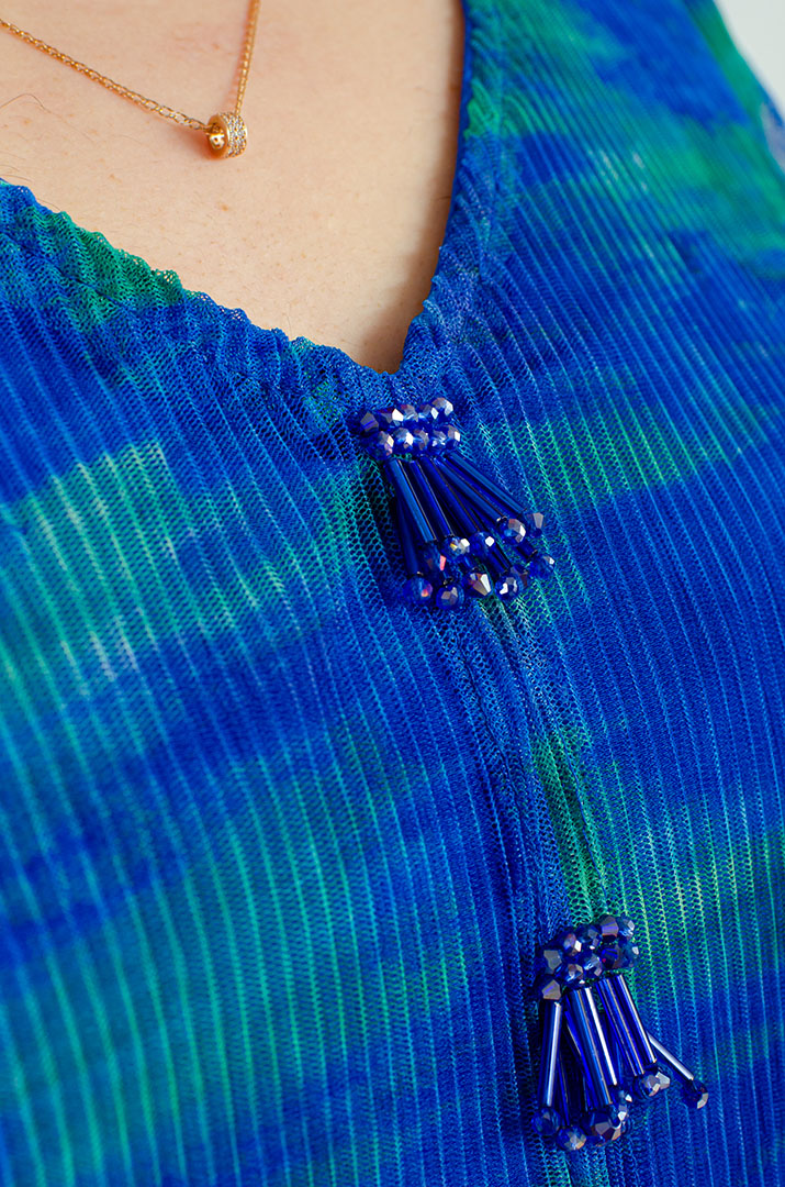 Платье макси жатка с украшениями больших размеров