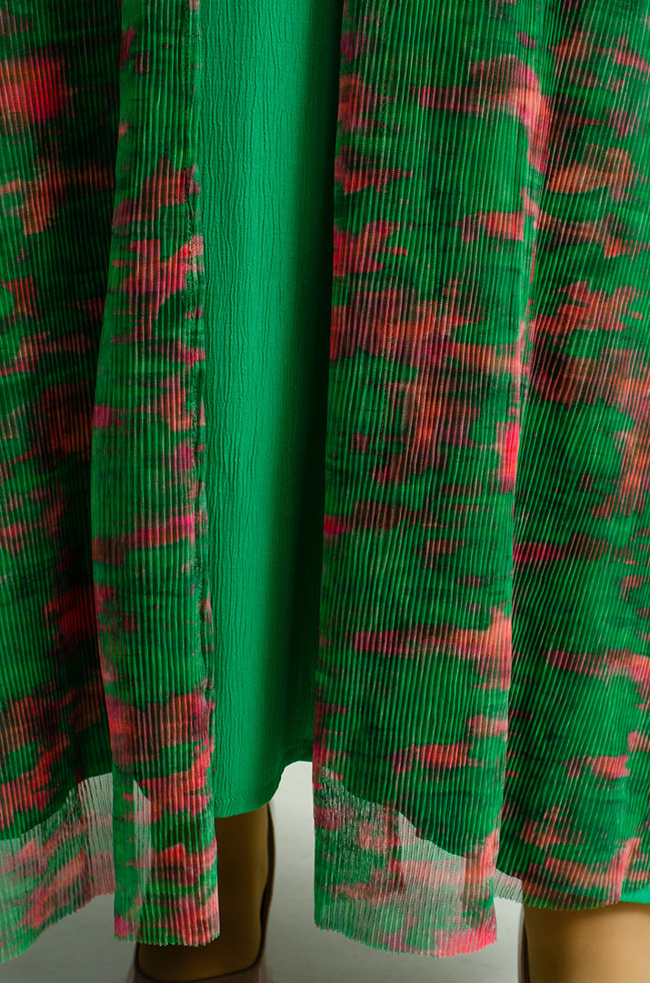 Платье макси жатка с украшениями больших размеров