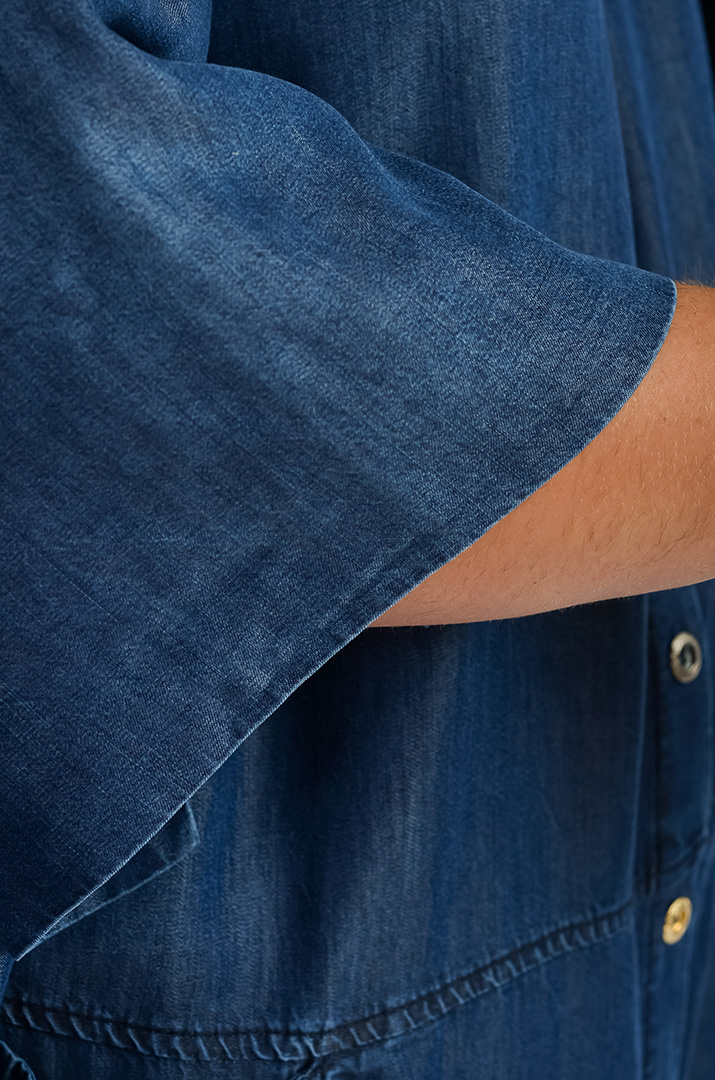 Платье макси с капюшоном и украшениями больших размеров