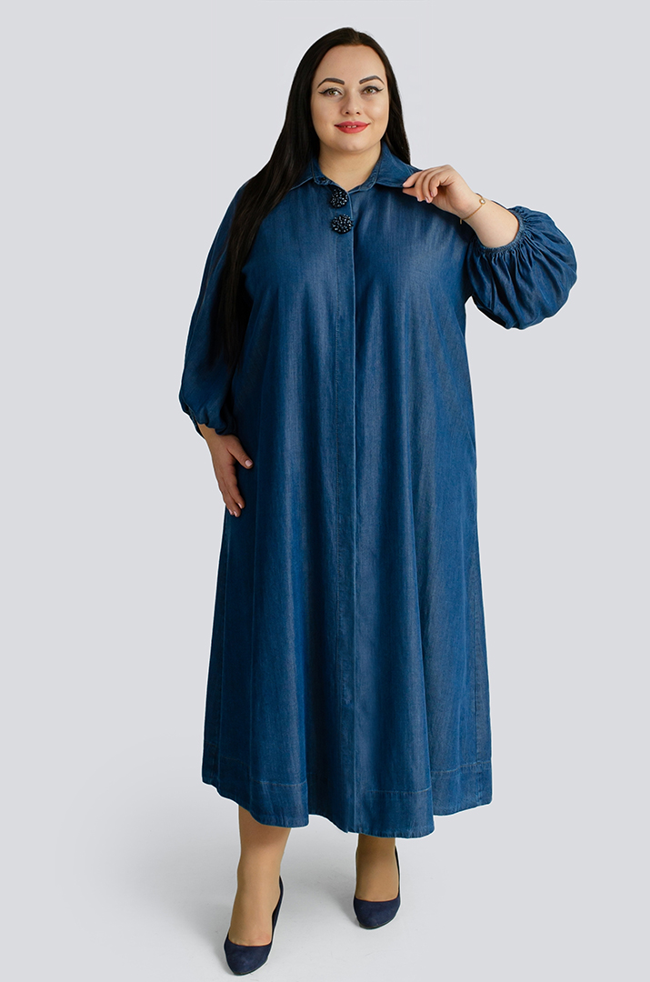 Сукня максі з прикрасами великих розмірів