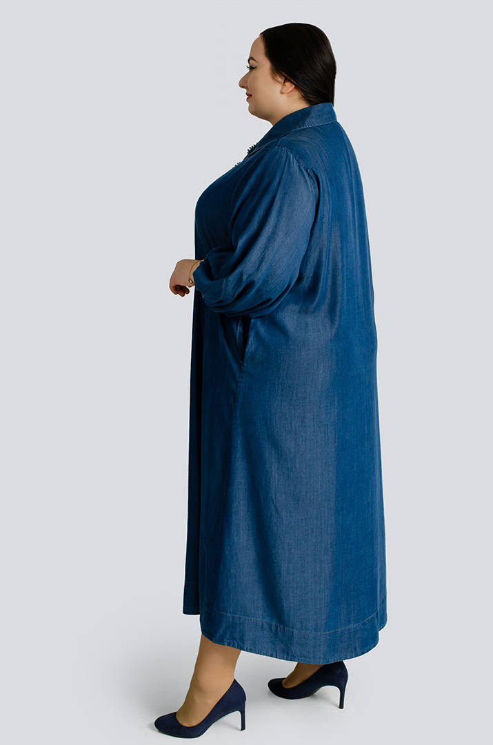 Сукня максі з прикрасами великих розмірів