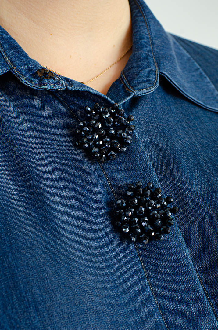 Сукня максі з прикрасами великих розмірів