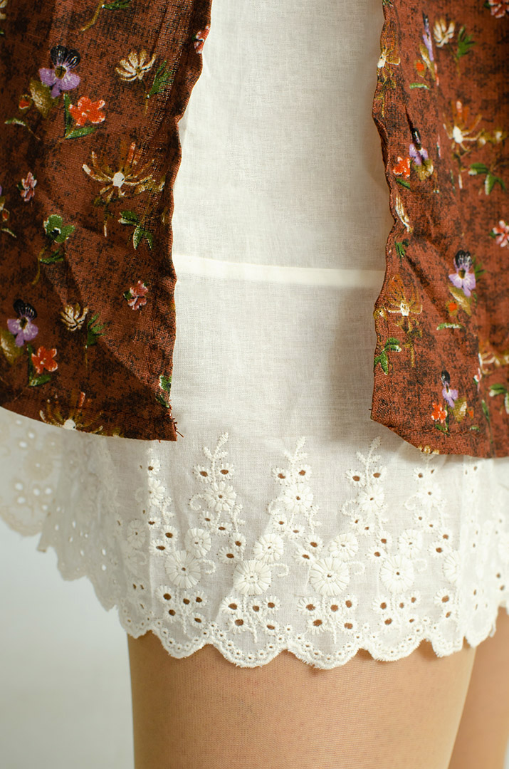 Платье макси в принт мильфлер с воротником больших размеров