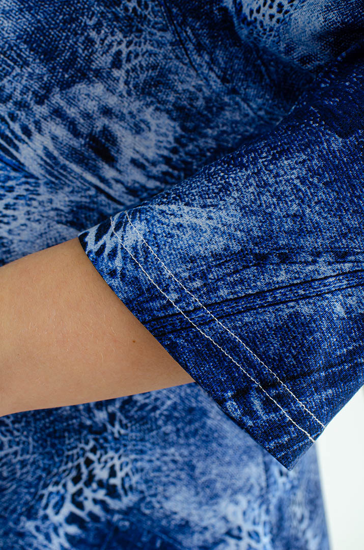 Сукня максі в принт великих розмірів