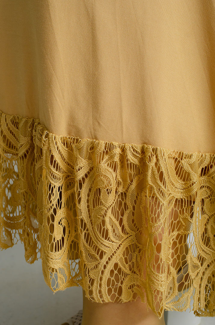 Платье макси с кружевом больших размеров