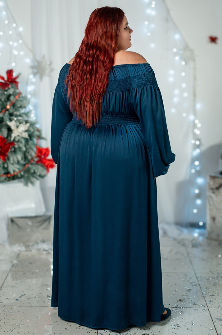 Сукня максі жатка великих розмірів