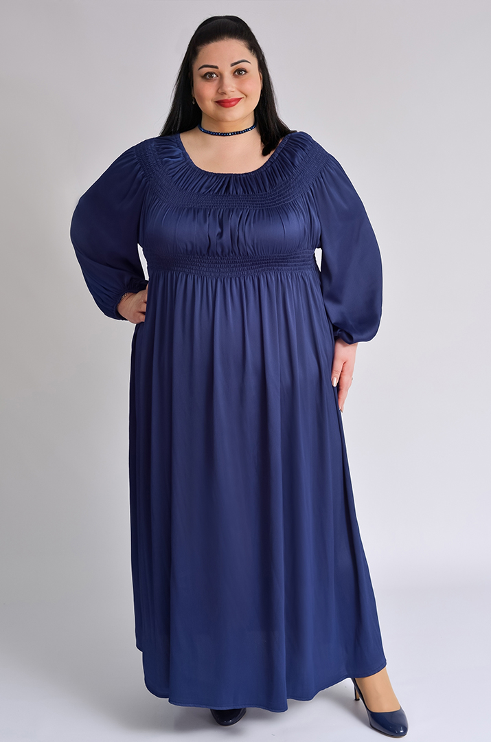 Сукня максі жатка великих розмірів