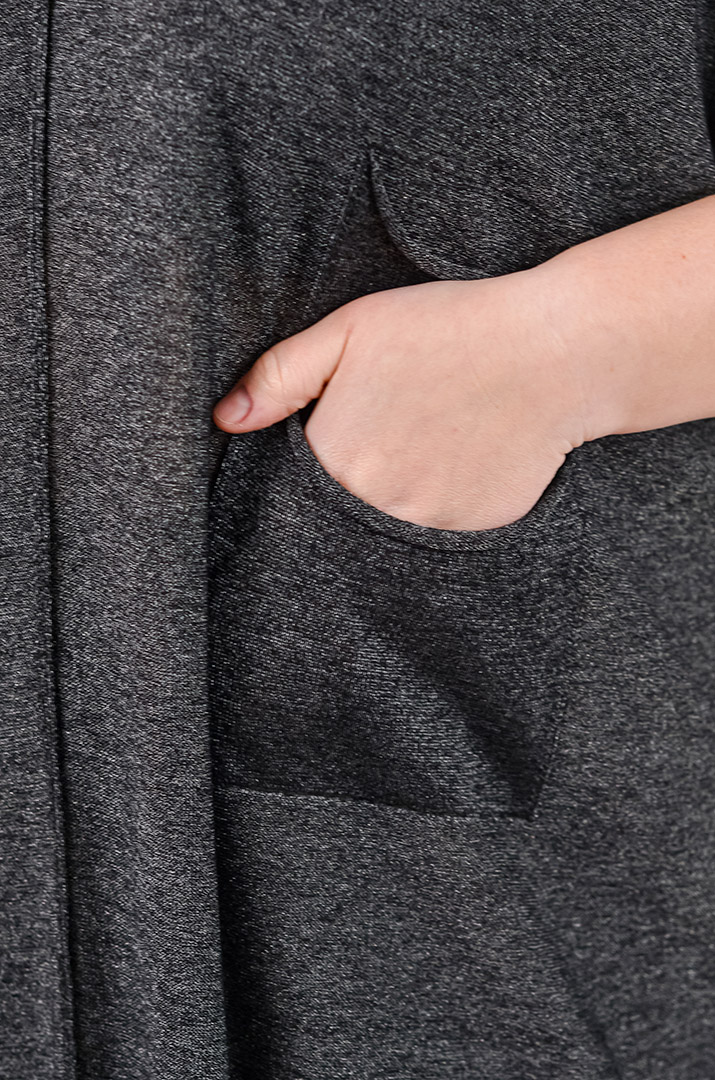 Сукня міні в'язана великих розмірів