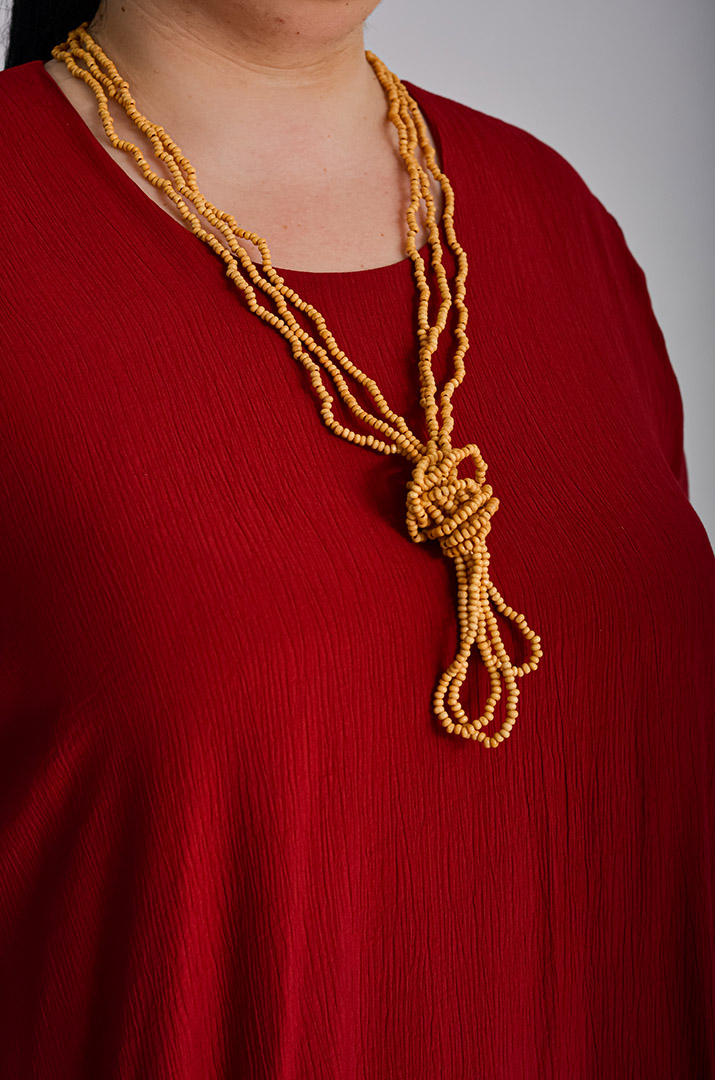 Платье макси с украшением больших размеров