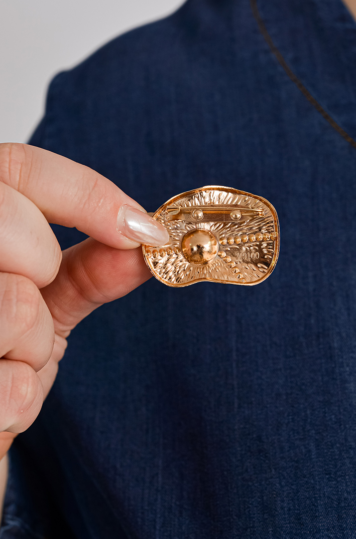 Платье макси с украшением больших размеров