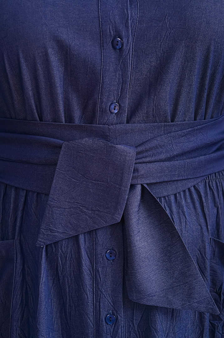 Сукня максі з ажурним оздобленням великих розмірів