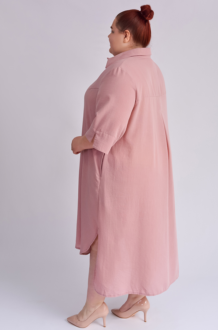 Сукня міді з вишивкою великих розмірів