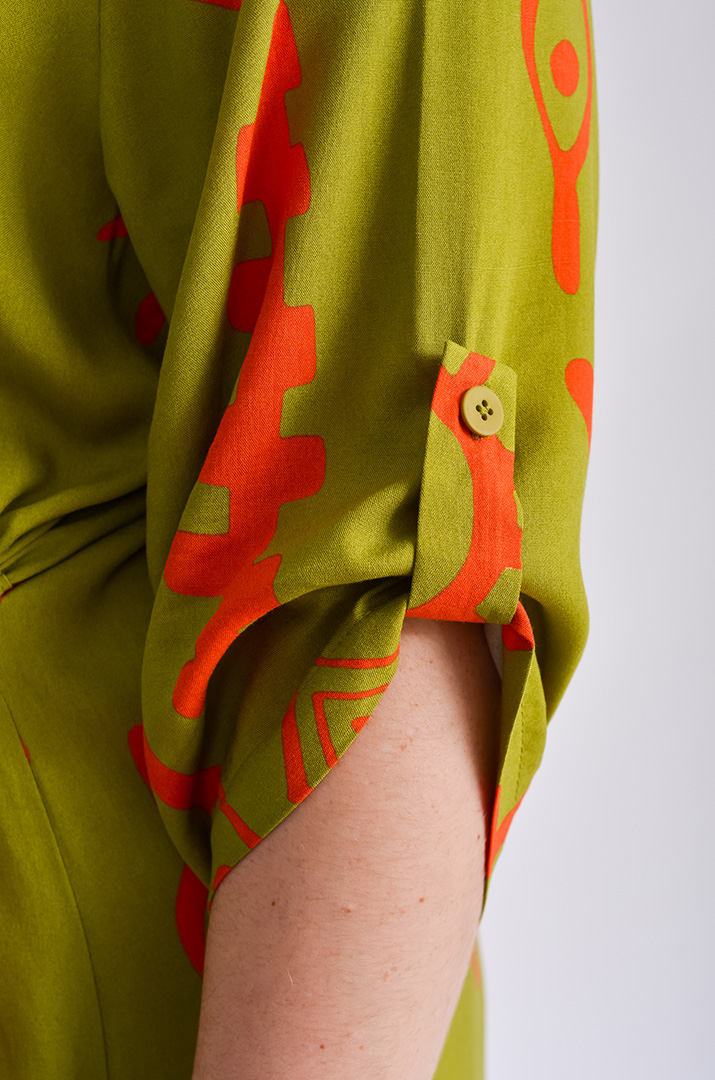 Сукня міді з регульованою драпіровкою великих розмірів