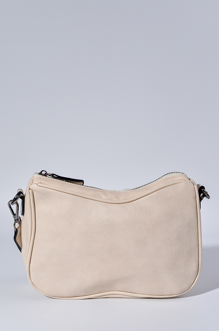 Сумка з екошкіри зі змінними кольоровими ременями