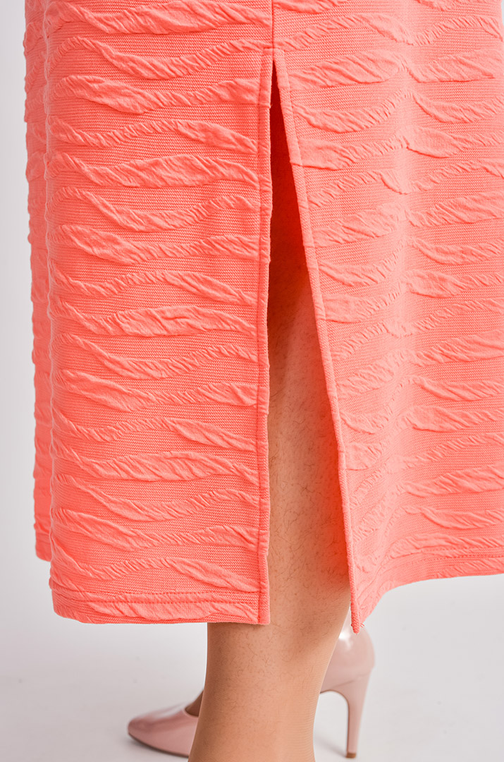 Сукня максі футляр із фактурного трикотажу великих розмірів