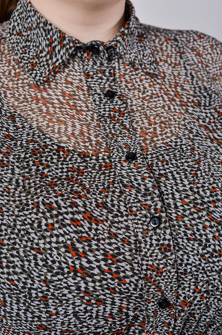 Шифонова сукня двійка максі з багатоярусною спідницею великих розмірів