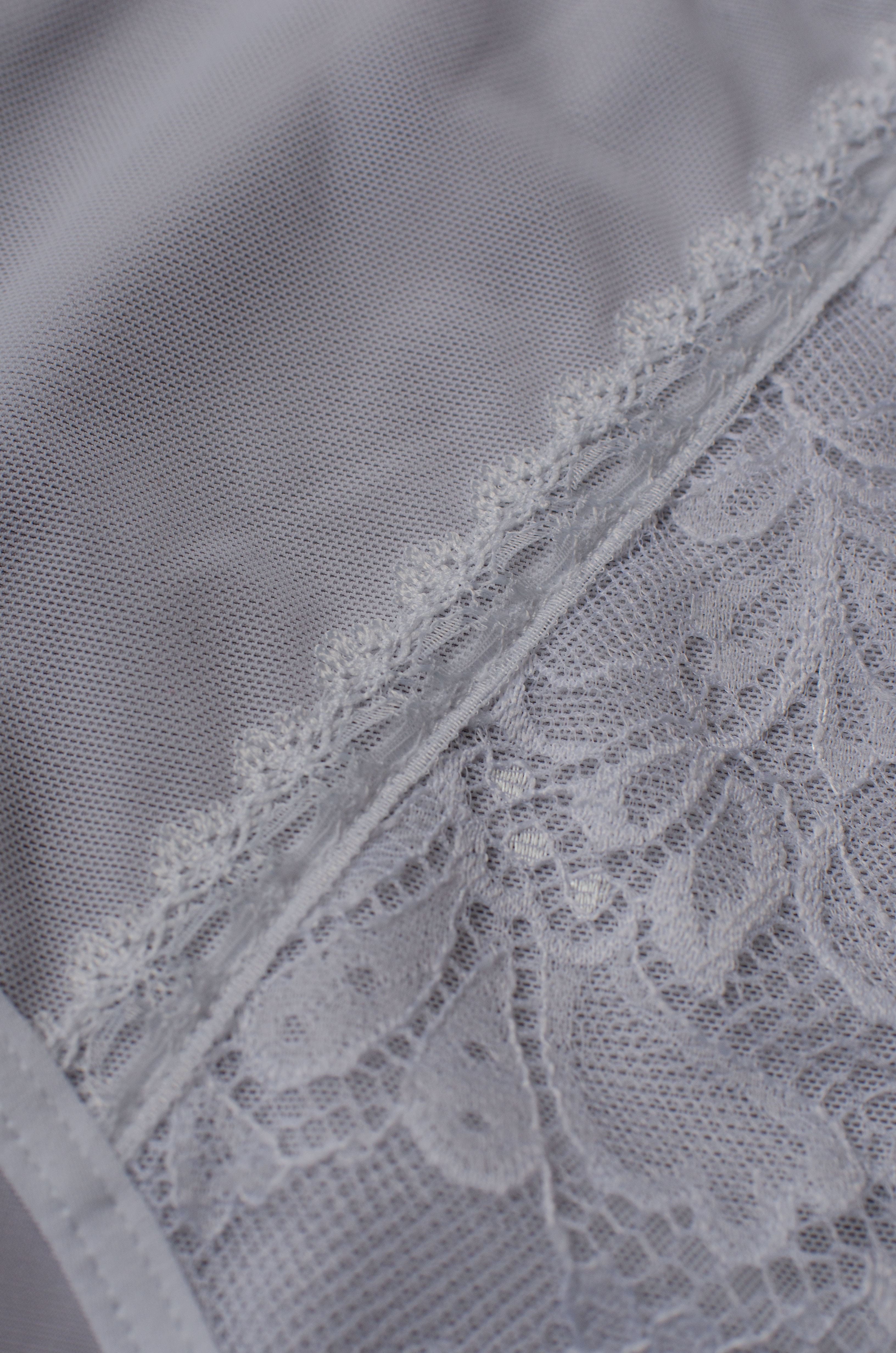 Труси сліпи із сітки та мережива великих розмірів