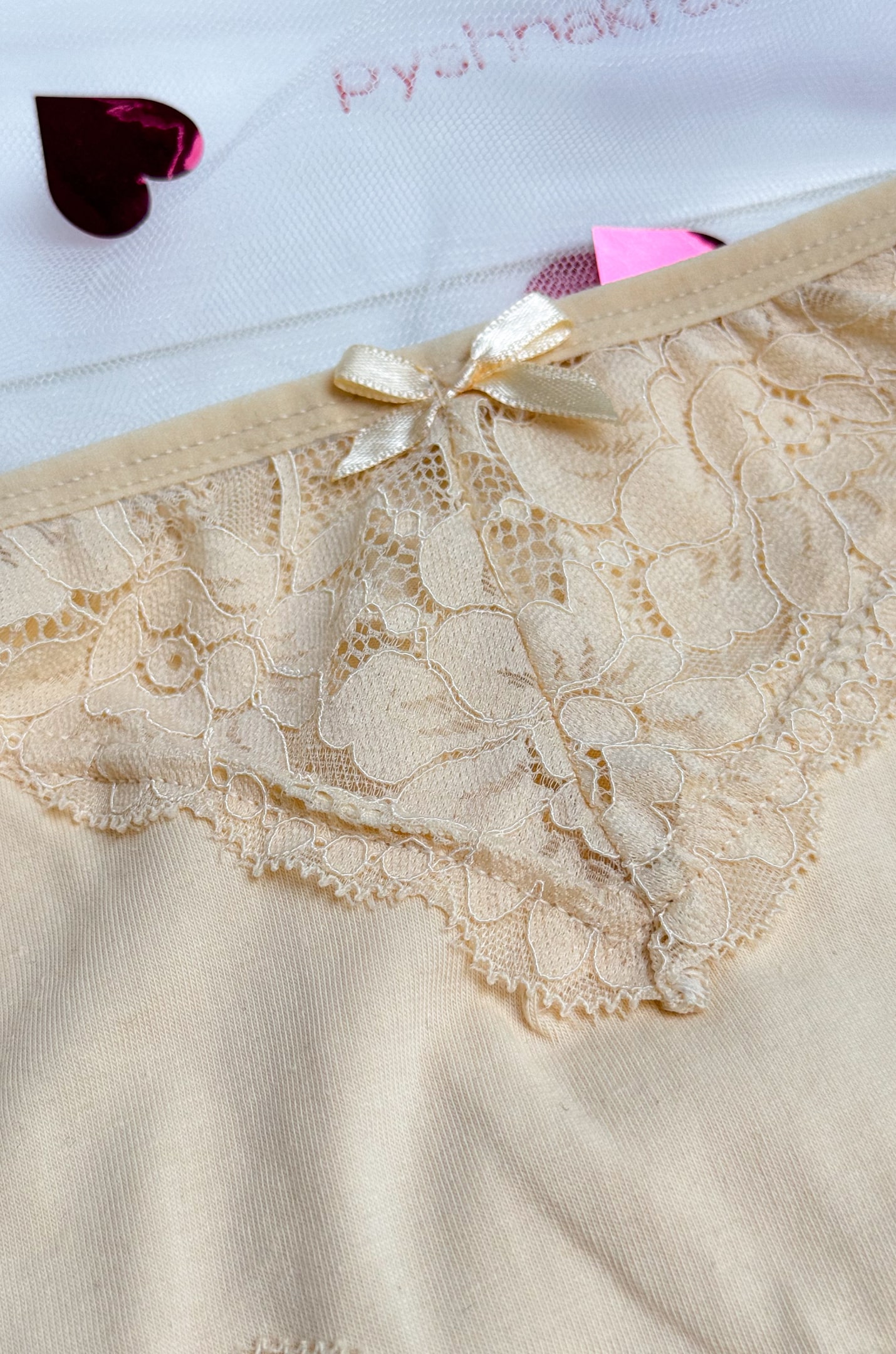 Труси трикотажні з мереживом великих розмірів