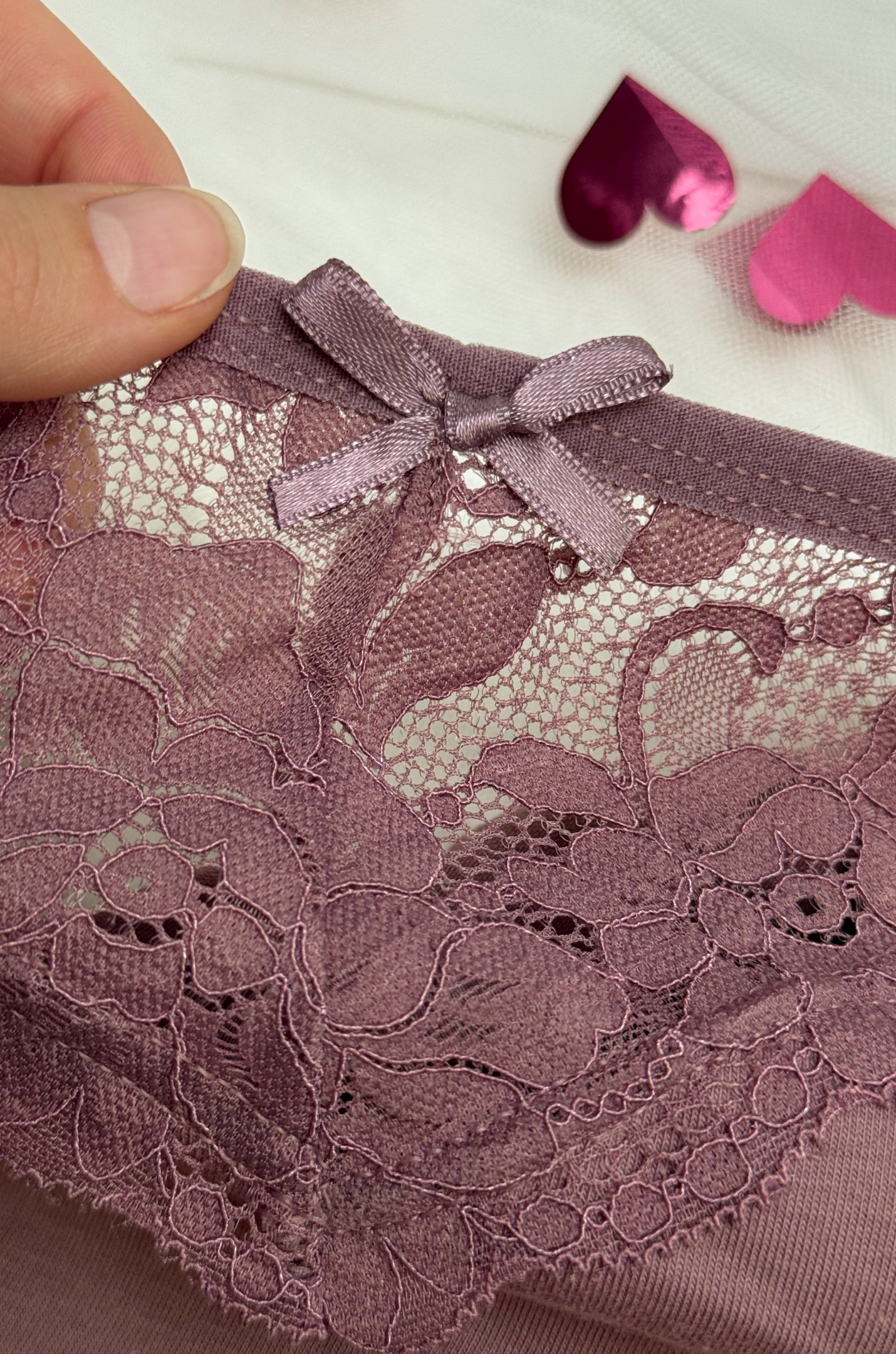 Труси трикотажні з мереживом великих розмірів