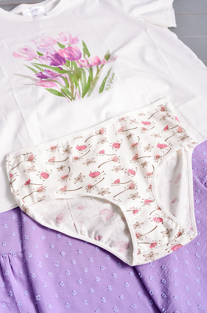 Котонові труси в принт великих розмірів