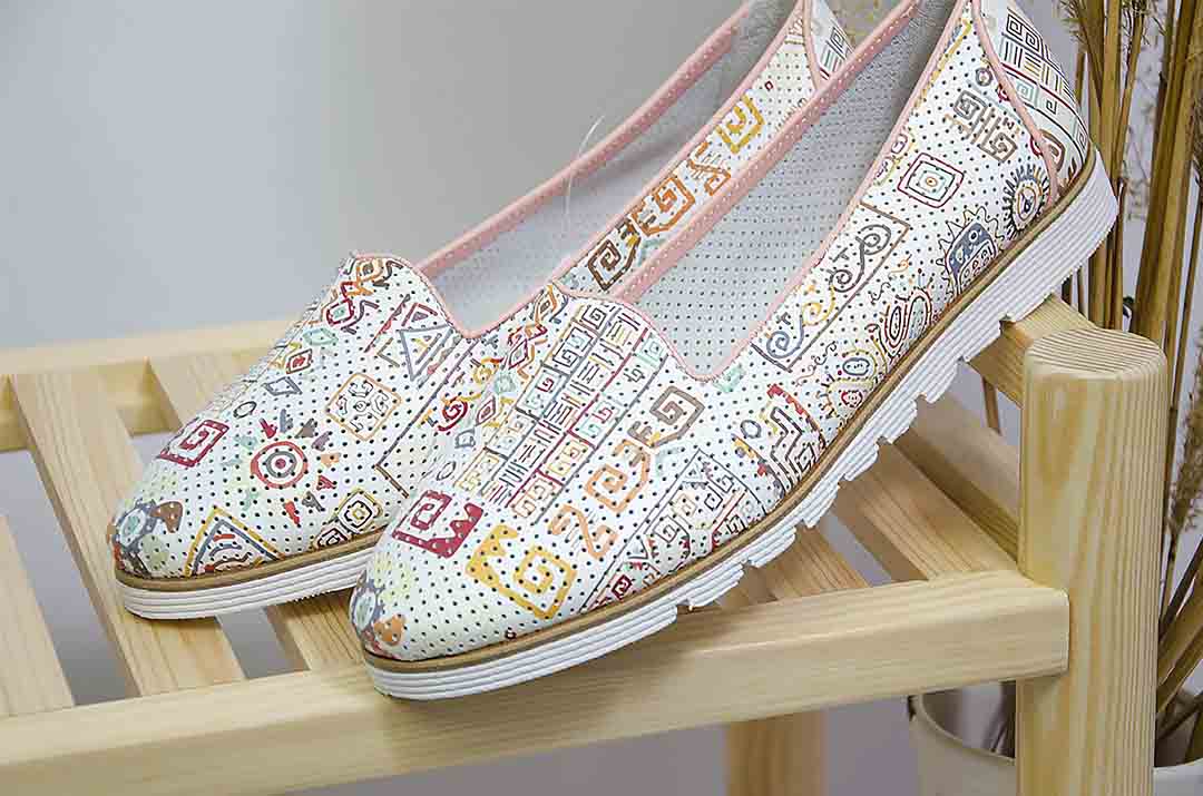 Балетки кожаные больших размеров